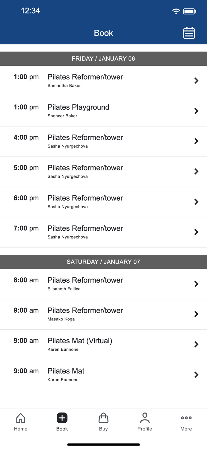 Spencer Pilates Arts