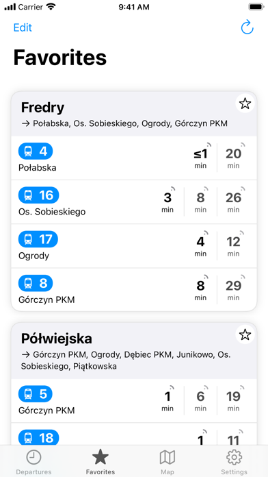 Departures Poznań Screenshot