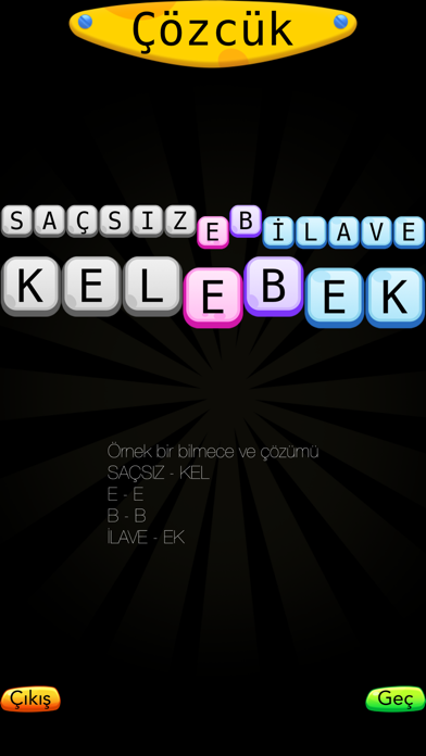 Çözcük Screenshot