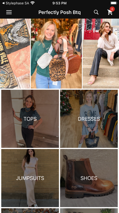 Perfectly Posh Boutique Screenshot