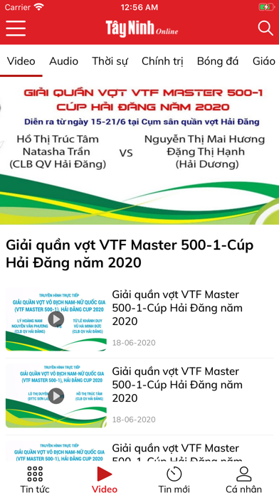 Bao Tay Ninh Screenshot