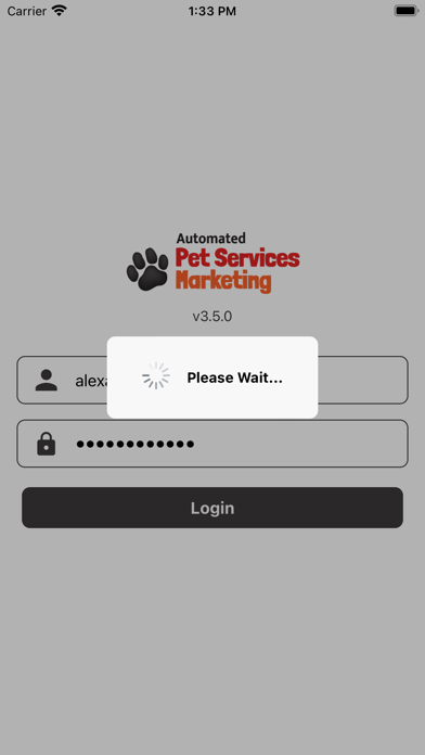 Pet Services Marketing Screenshot