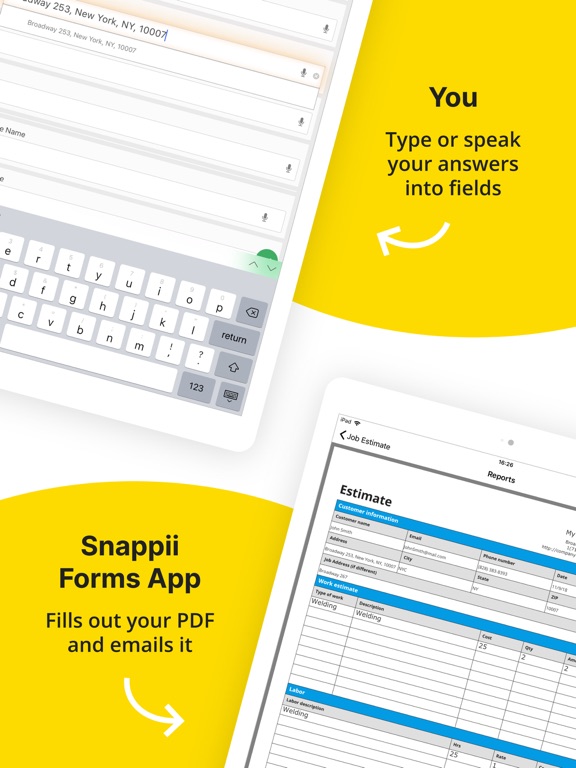 Screenshot #6 pour Snappii Mobile Forms