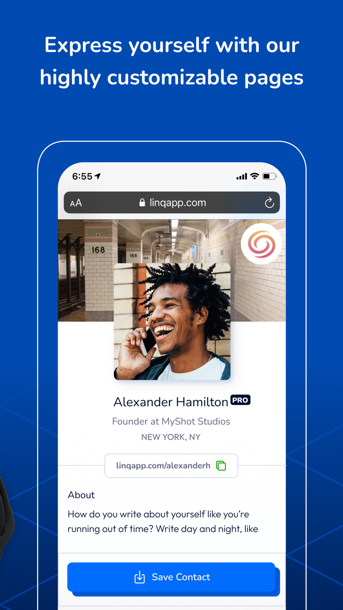 Linq - Digital Business Card