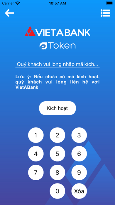 VietABank eToken Screenshot