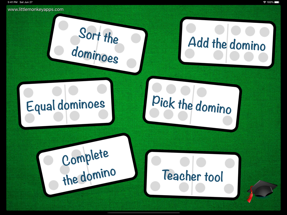 #1. Dominoes Addition (iOS) Podle: Aleesha Kondys