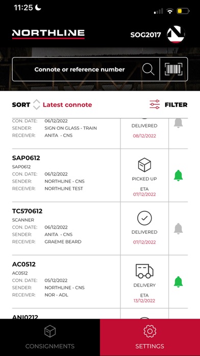 Northline Track Screenshot