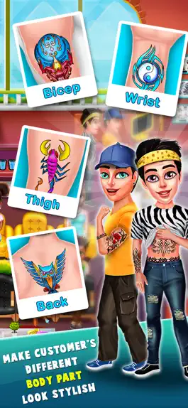 Game screenshot Tattoo Artistic Design Shop mod apk