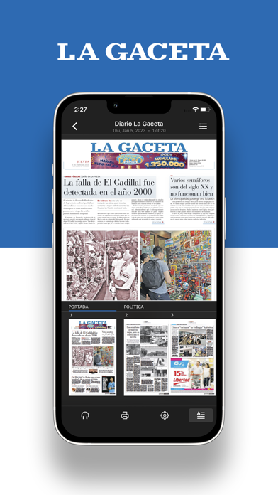 Diario La Gaceta Screenshot
