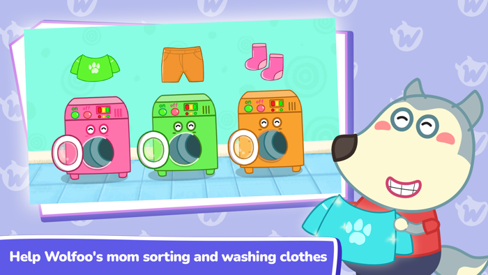 Wolfoo Learns Little Baby DIY