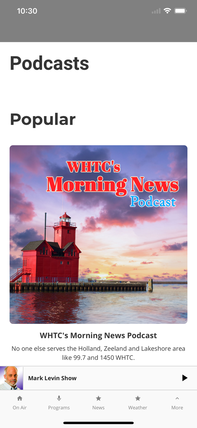 99.7 FM - 1450 AM  WHTC