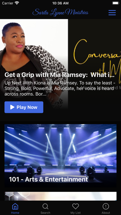 Sarita Lynne Ministries Screenshot