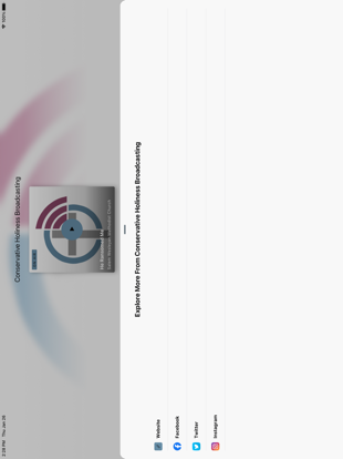 CHB iPad screenshot 4 - Music app