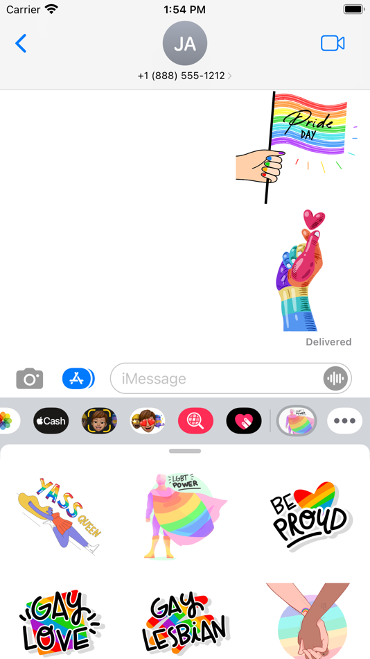 LGBT Power Stickers - 1.1 - (iOS)