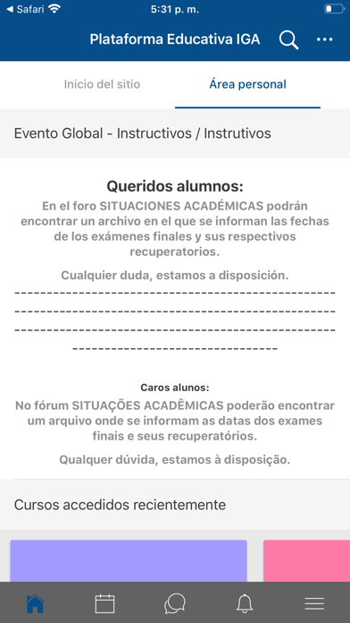 IGA Latinoamerica Screenshot