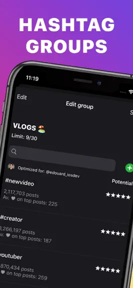 Game screenshot Caption Hashtags for Instagram hack