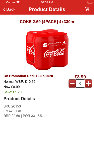 United Wholesale Grocers Screenshot