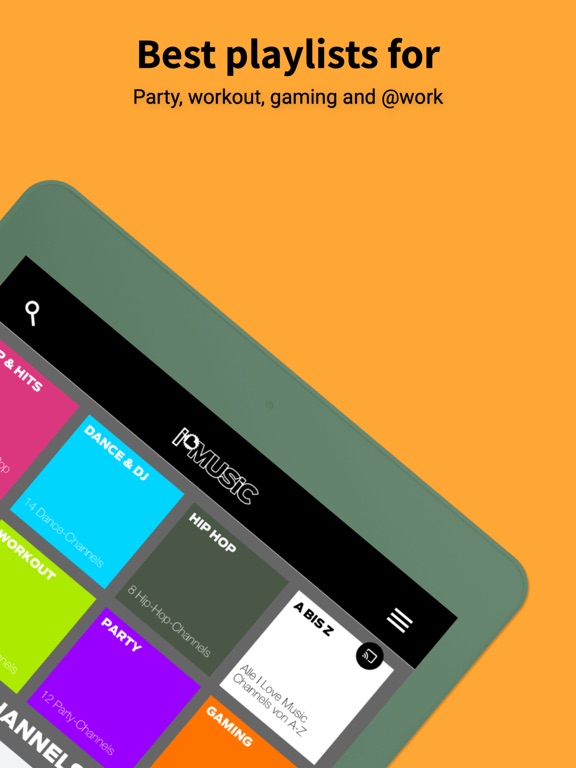 ILOVEMUSIC.DE iPad screenshot 3 - Music app