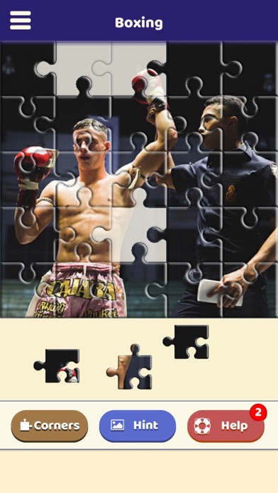 Screenshot #2 pour Boxing Moments Puzzle