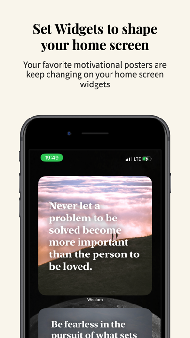 Wisdom - Motivation&Reminders Screenshot