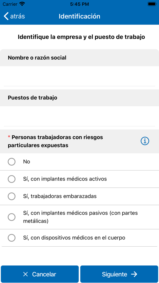 #3. Campos Electromagnéticos (CEM) (iOS) 由: Instituto Nacional de Seguridad e Higiene en el Trabajo
