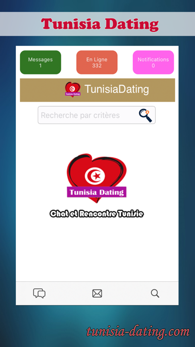 Screenshot #1 pour Tunisia Dating - Rencontres