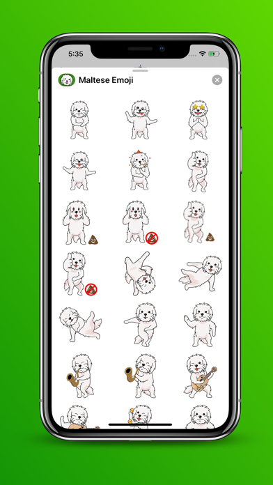 Screenshot #3 pour Maltese Emoji