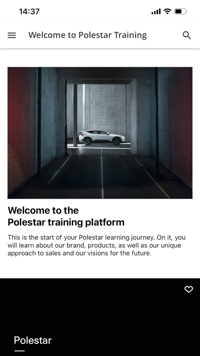 Polestar Training Platform
