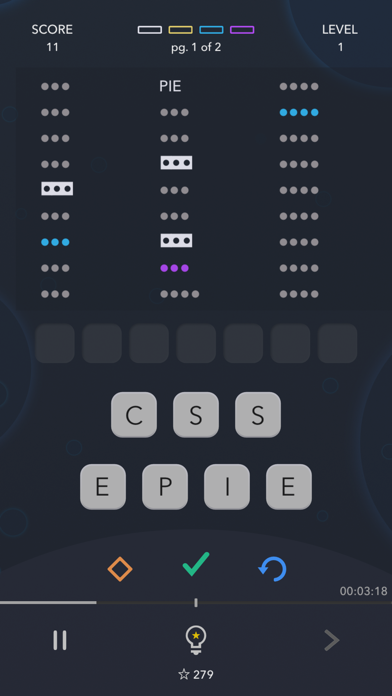 100 Words 2 - Anagrams Screenshot