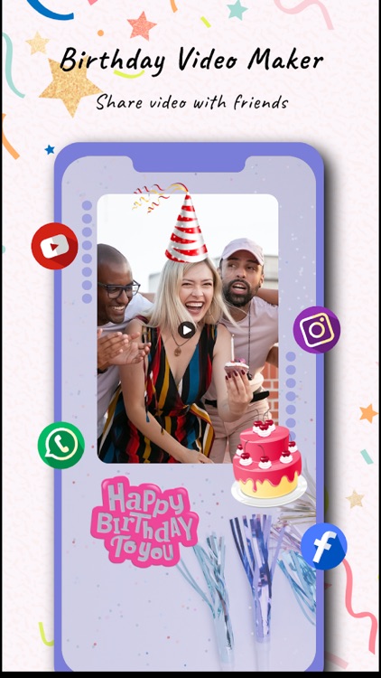 Birthday Video Maker  ● screenshot-4