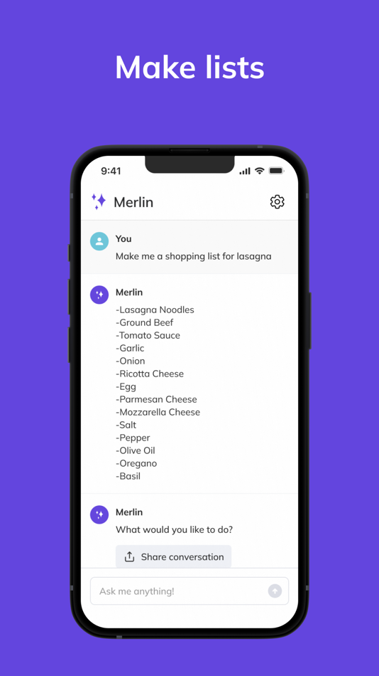 #8. Merlin AI - Chatbot Assistant (iOS) 由: DogTown Media, LLC