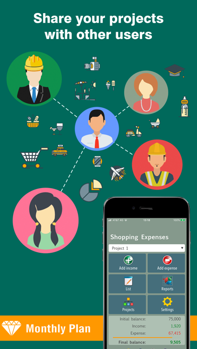 Shopping Expenses: Finance Screenshot