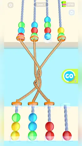 Game screenshot Balls and Ropes Sorting Puzzle apk