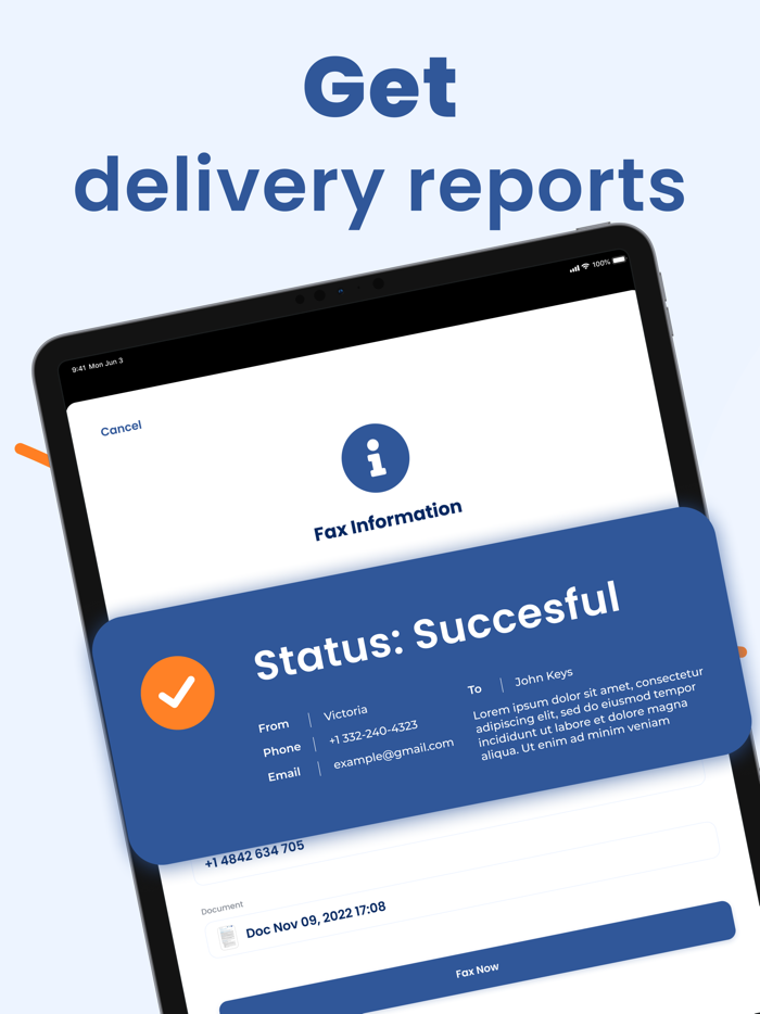 FAX Send Faxes from Phone App