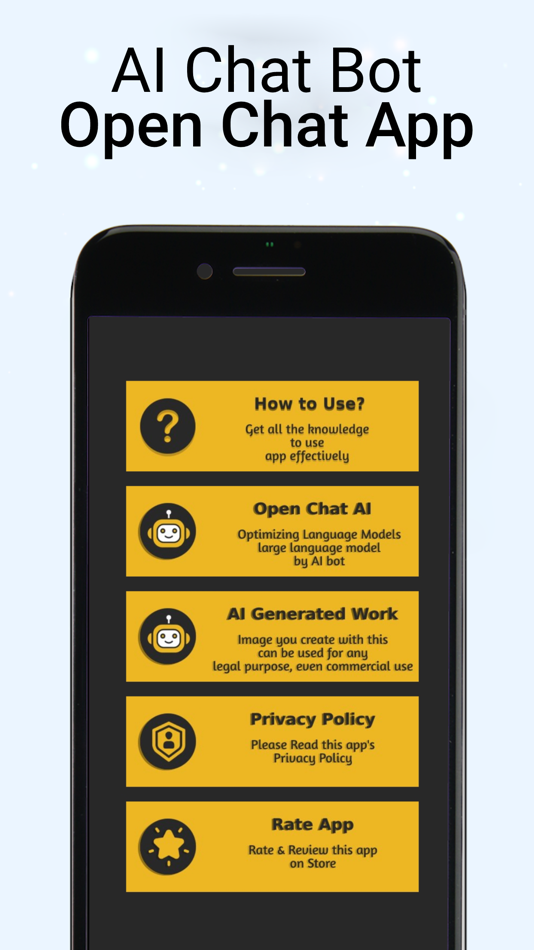 #1. AI ChatBot - Open Chat App (iOS) 게시자: Krushna Sanghani