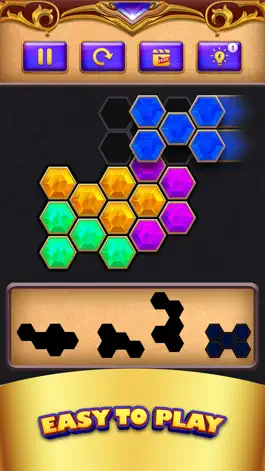 Game screenshot Hexa Block Puzzle Golden Touch apk