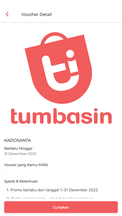 Tumbasin - Belanja di Pasar Screenshot