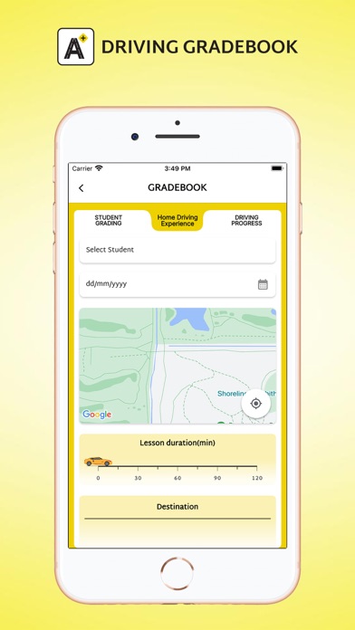 Driving GradeBook Screenshot