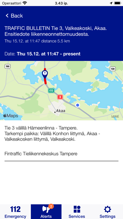 112 Suomi Screenshot