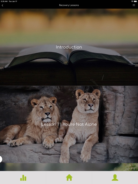 Hobble Creek Behavioral Health iPad screenshot 3 - Lifestyle app