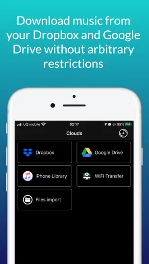 Capture d'écran de Play Offline - Cloud Music sur iPhone 5