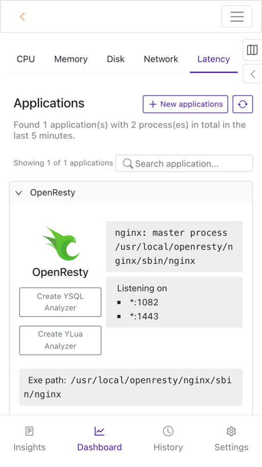 #7. OpenResty XRay (iOS) 由: OpenResty Inc.