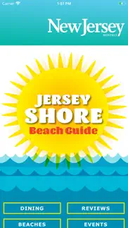 jersey shore beach guide iphone screenshot 1