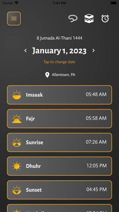 Al Ahad Islamic Center Screenshot