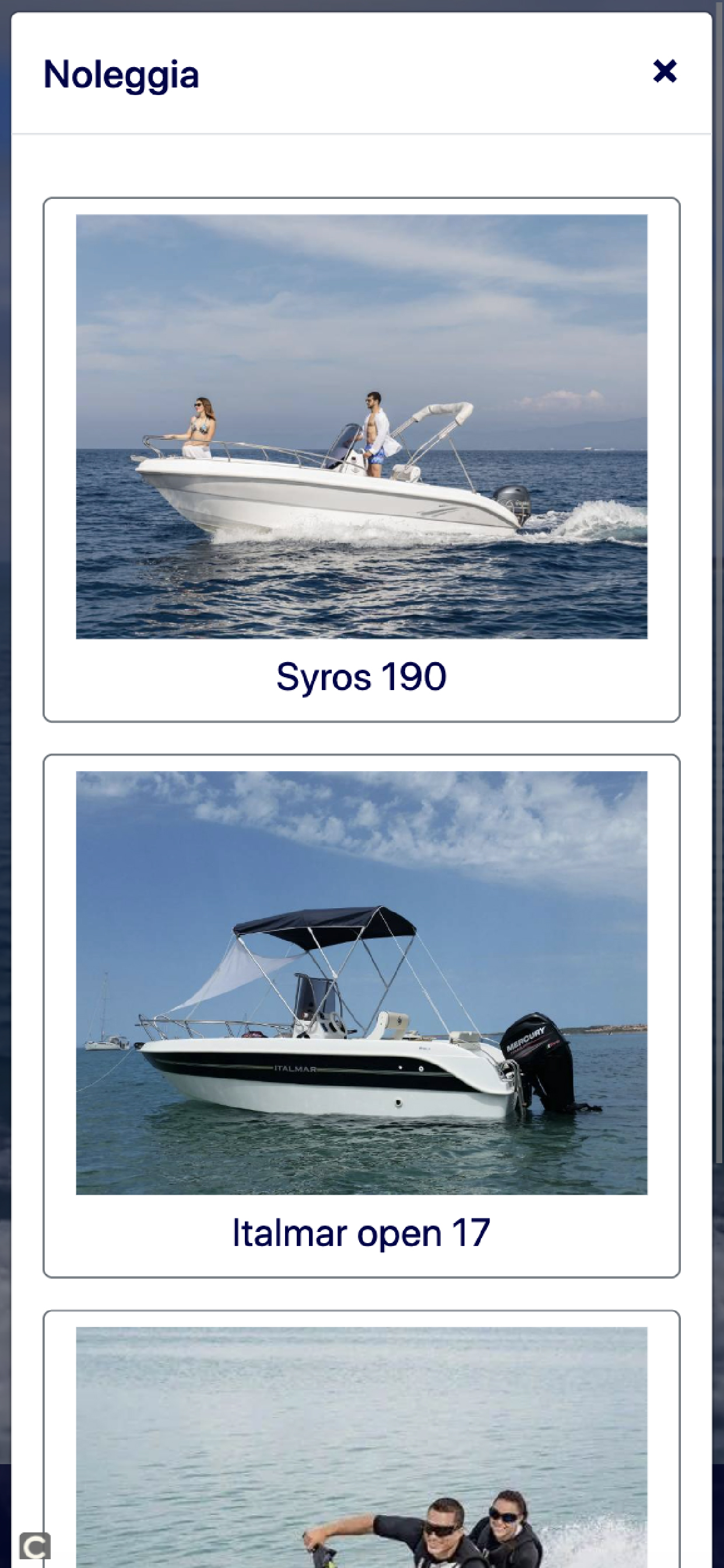 Nautica Latino Noleggio screenshot 3