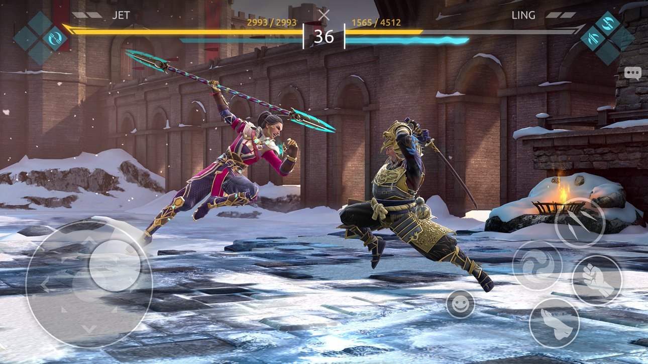Shadow Fight 4: Arena iOS Mod IPA screenshot 5 - iOS game interface