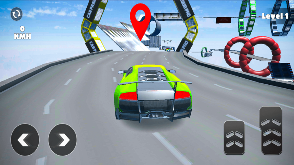 Car Mega Ramp World - 1.0 - (iOS)