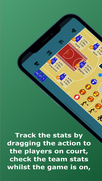 Basketball Stats Assistantのおすすめ画像1