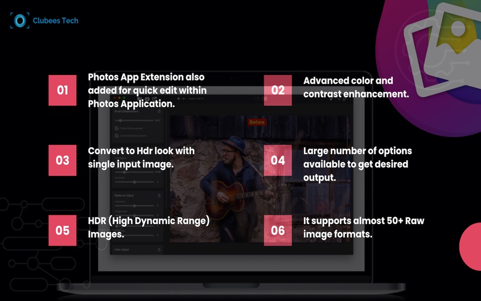 #4. Image Enhance Pro (macOS) Podle: CluBees Tech
