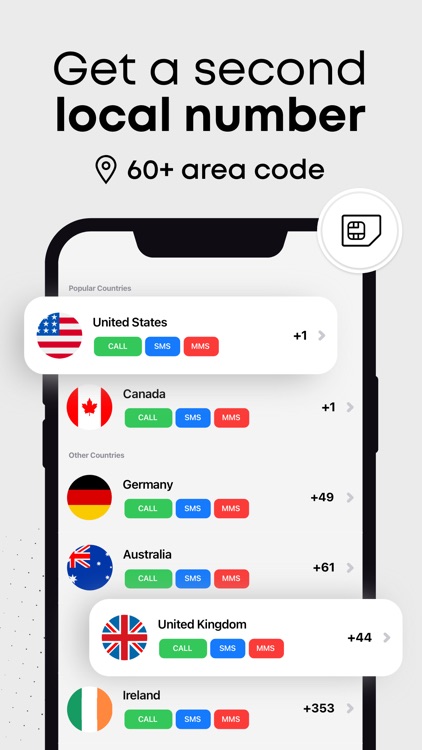 DoCall: Text + 2nd Number Call